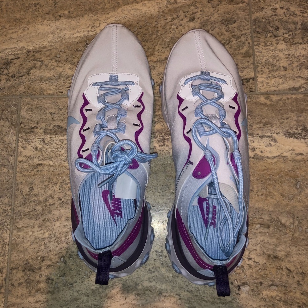 Nike React Element 55 'Psychic Blue' - image 8